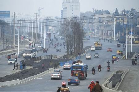 川陕路双向8车道通车 北大门要道通畅了